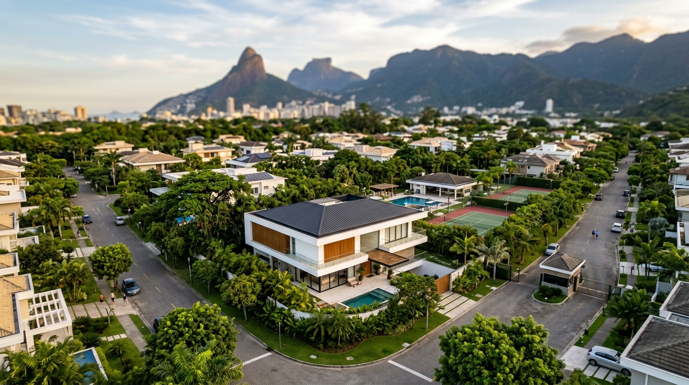 casas em condomínio fechado no rio de janeiro com segurança