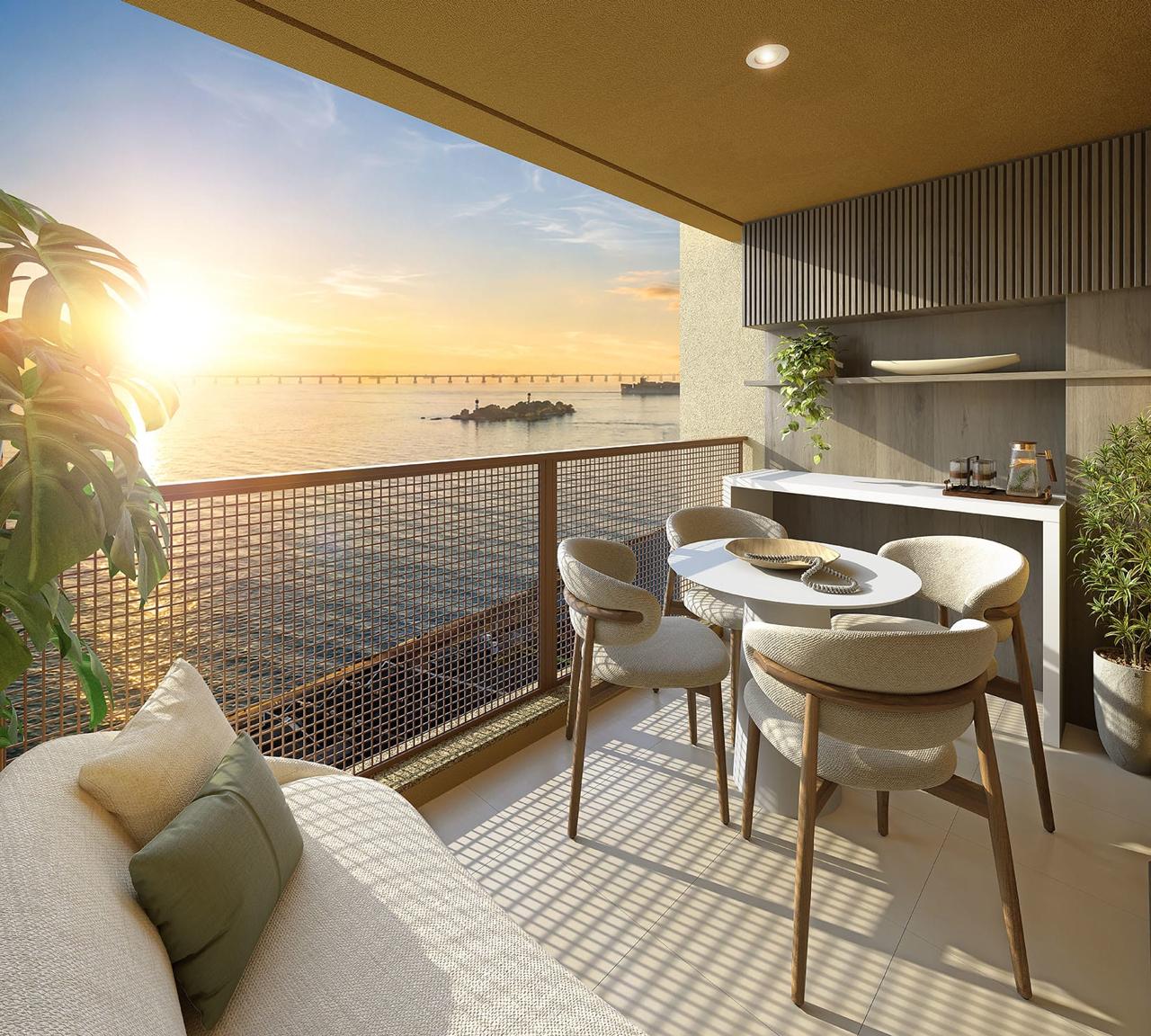 Erê 6 Residencial Erê - Varanda com vista