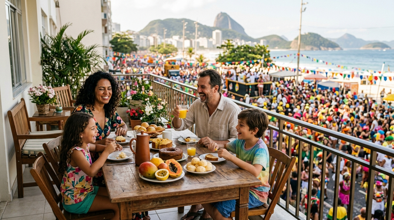 imóveis para aluguel de temporada no Carnaval do Rio