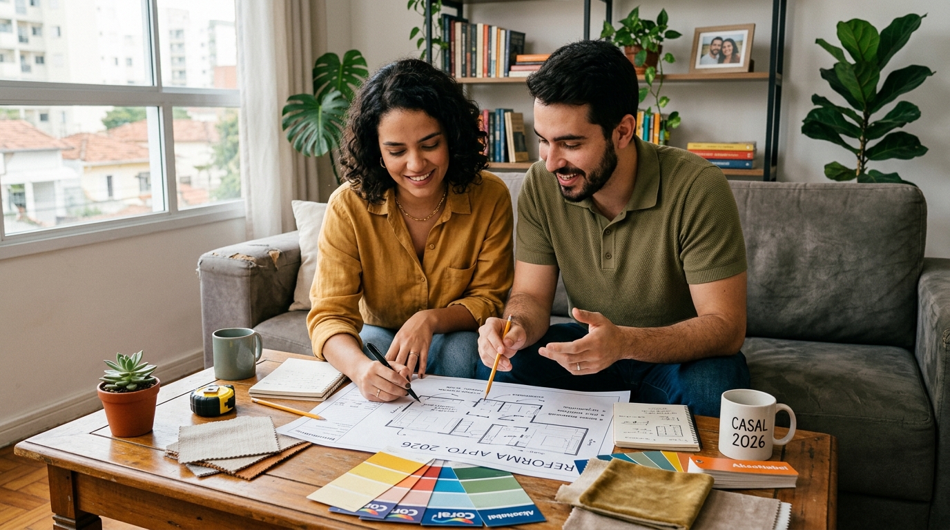 Como reformar apartamento gastando pouco
