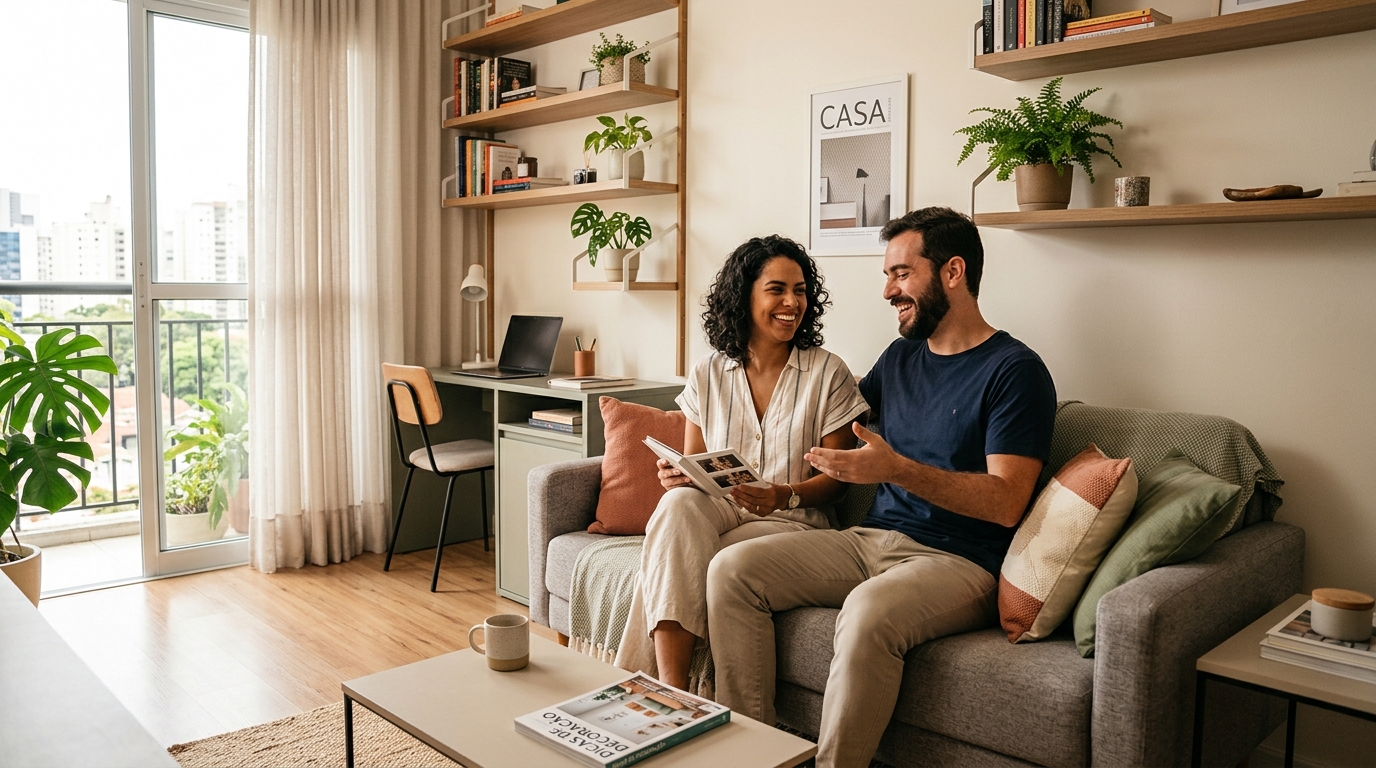 Dicas de decoração para apartamento pequeno