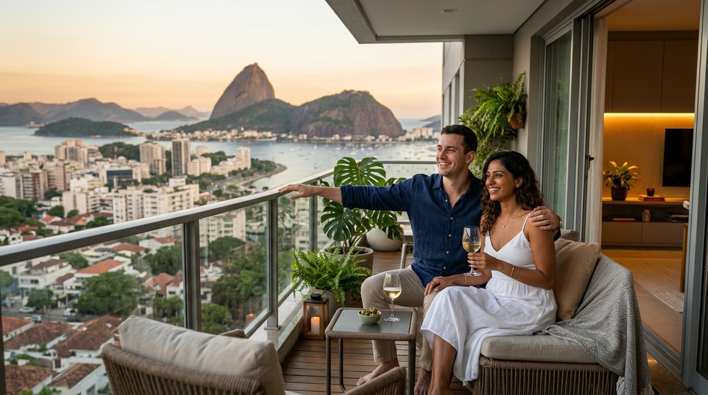 imóveis compactos rentabilidade Airbnb